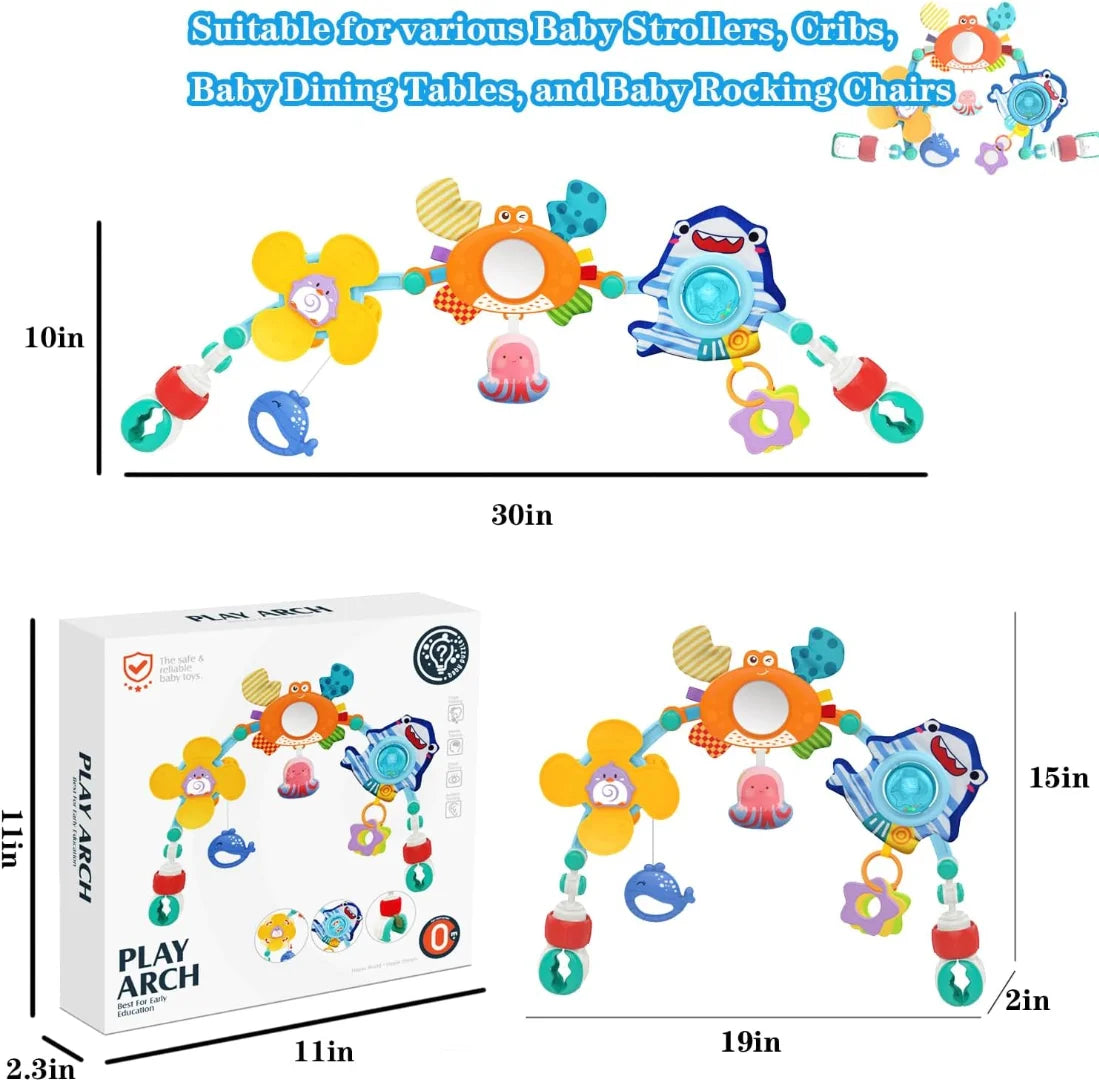 Adjustable Baby Stroller Car Seat Toys