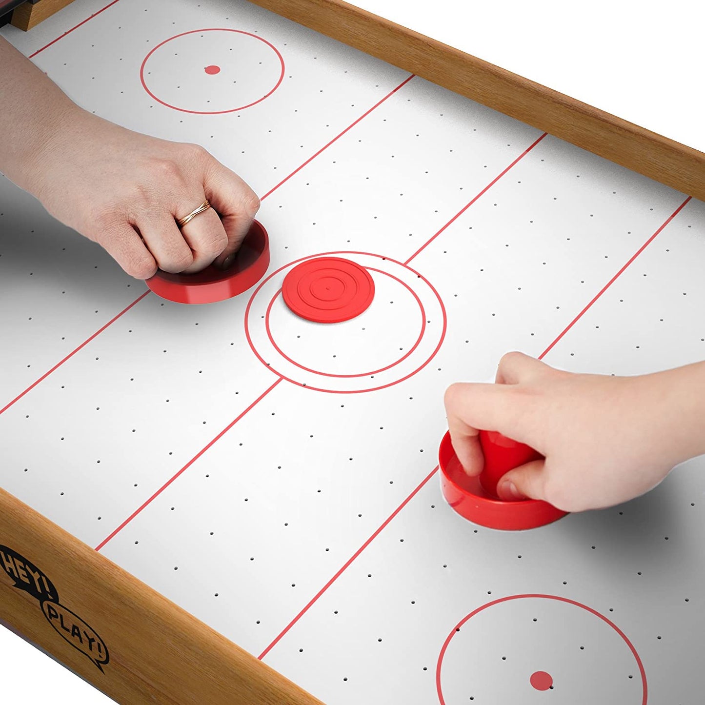 Air Hockey Table Mini Arcade Game - 22-Inch