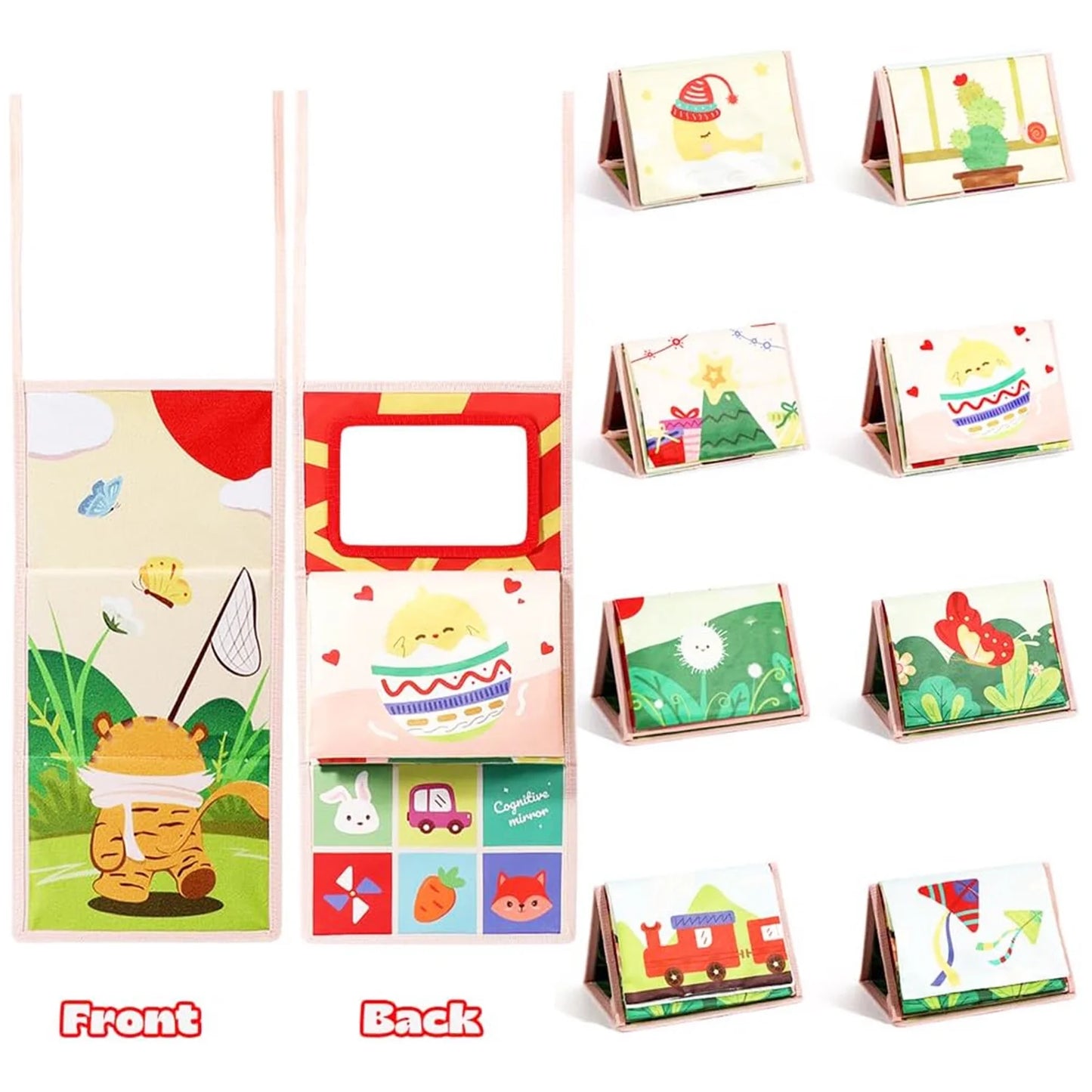 Sensory Montessori Toys Set for Babies 0-14 Months