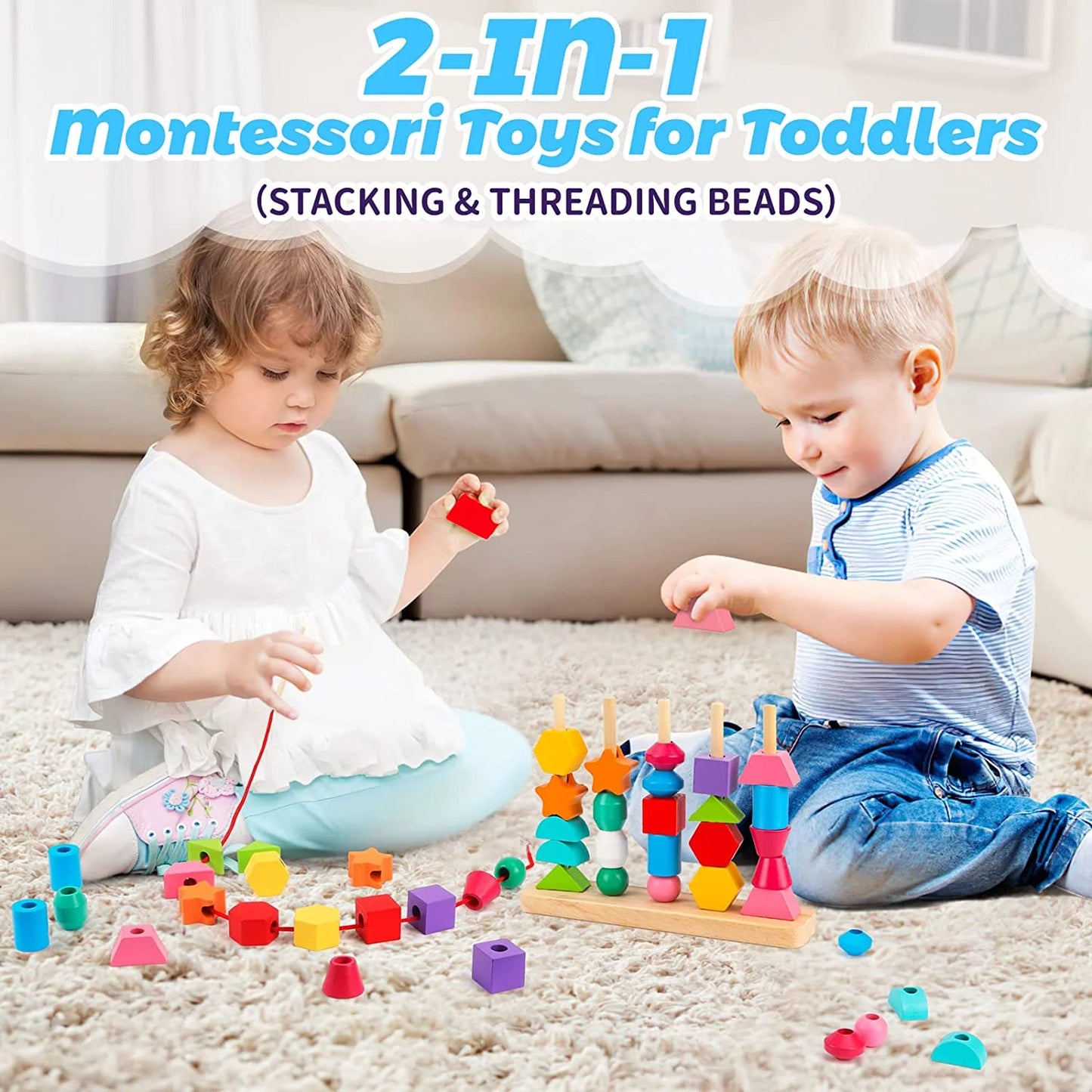 Montessori Toys for Toddlers 1+ years