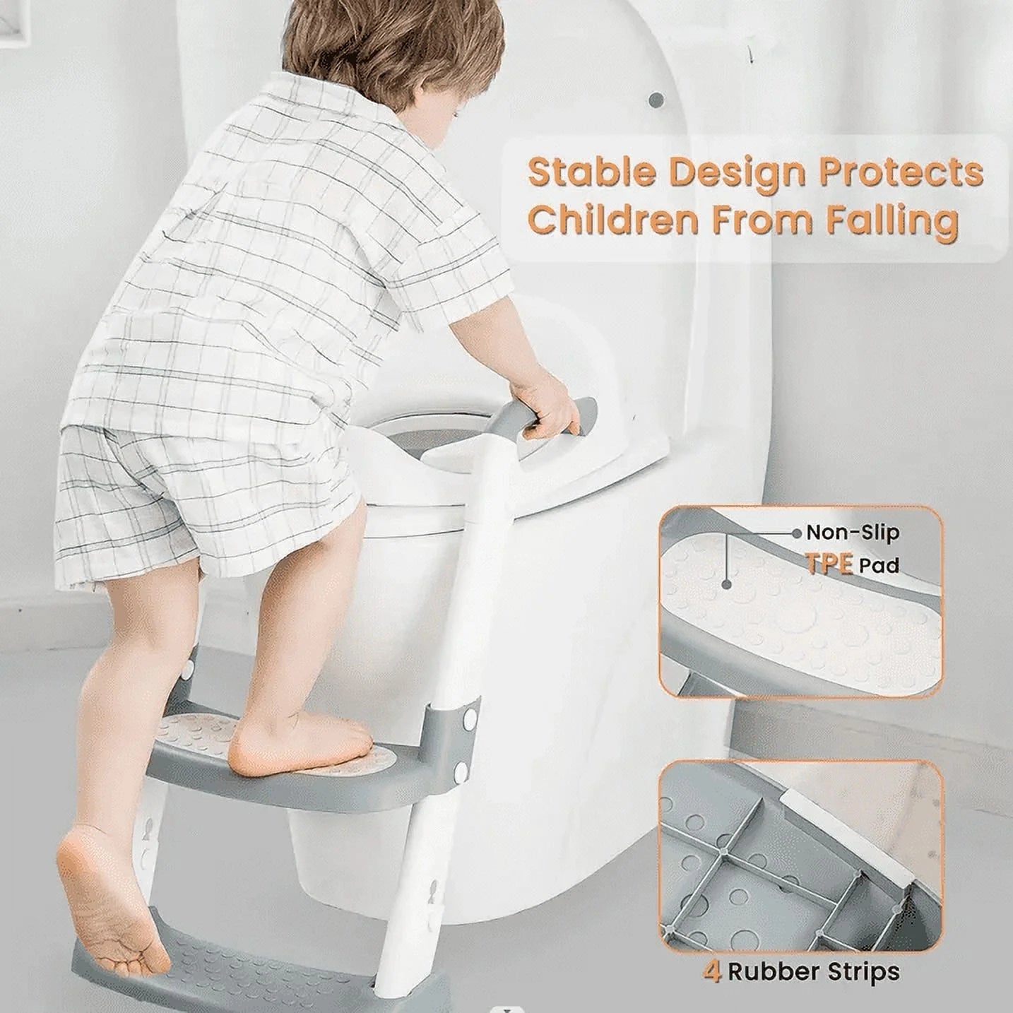 Potty Training Seat with Step Stool 
