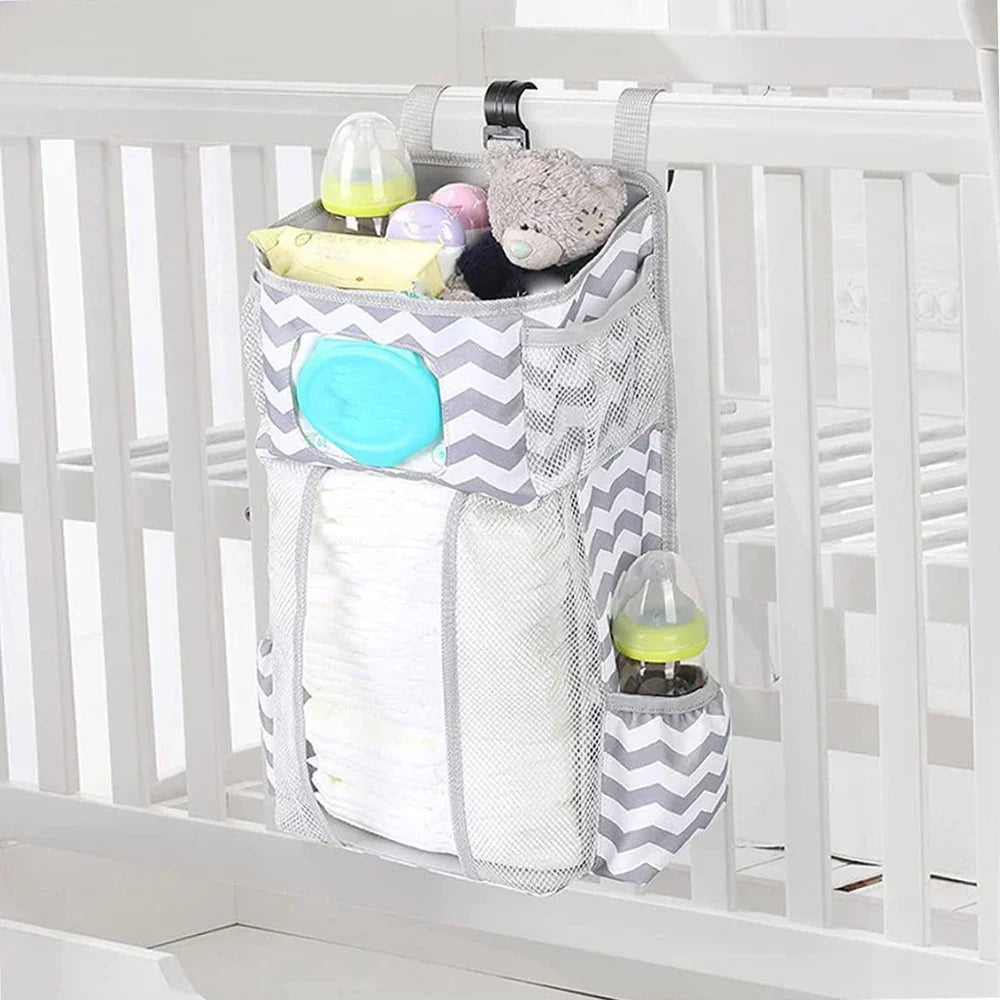 Diaper Caddy Organizer for Changing Table & Cribs