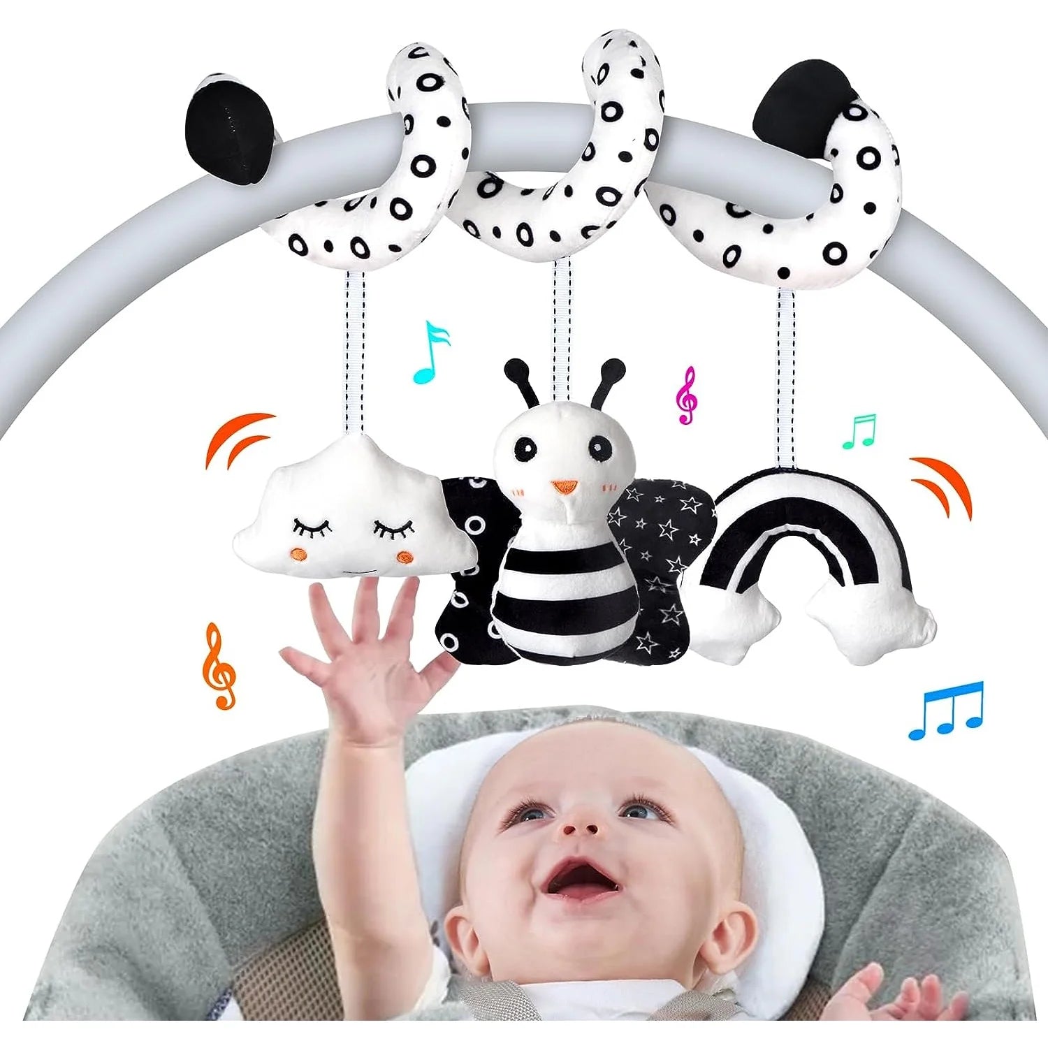 Car Seat and Stroller Hanging Toys for Baby  