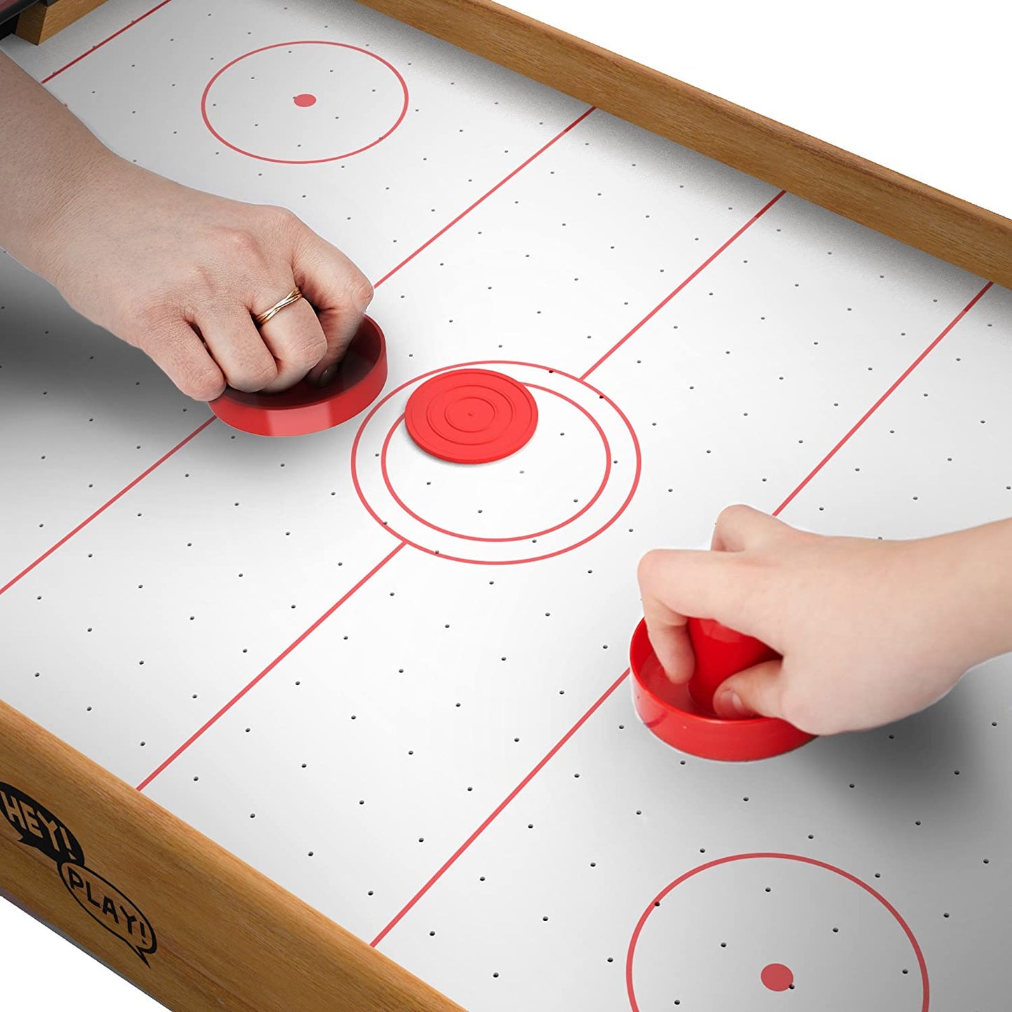 Air Hockey Table Mini Arcade Game - 22-Inch 