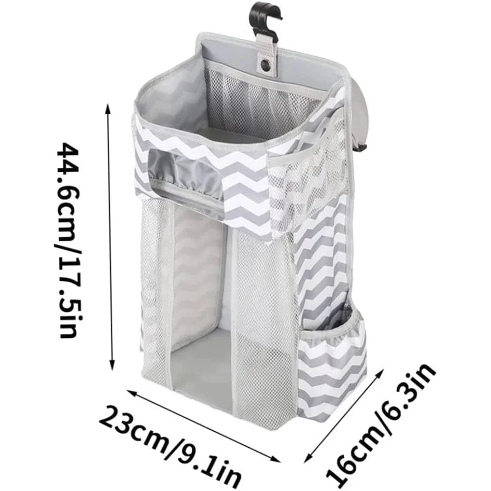 Diaper Caddy Organizer for Changing Table & Cribs