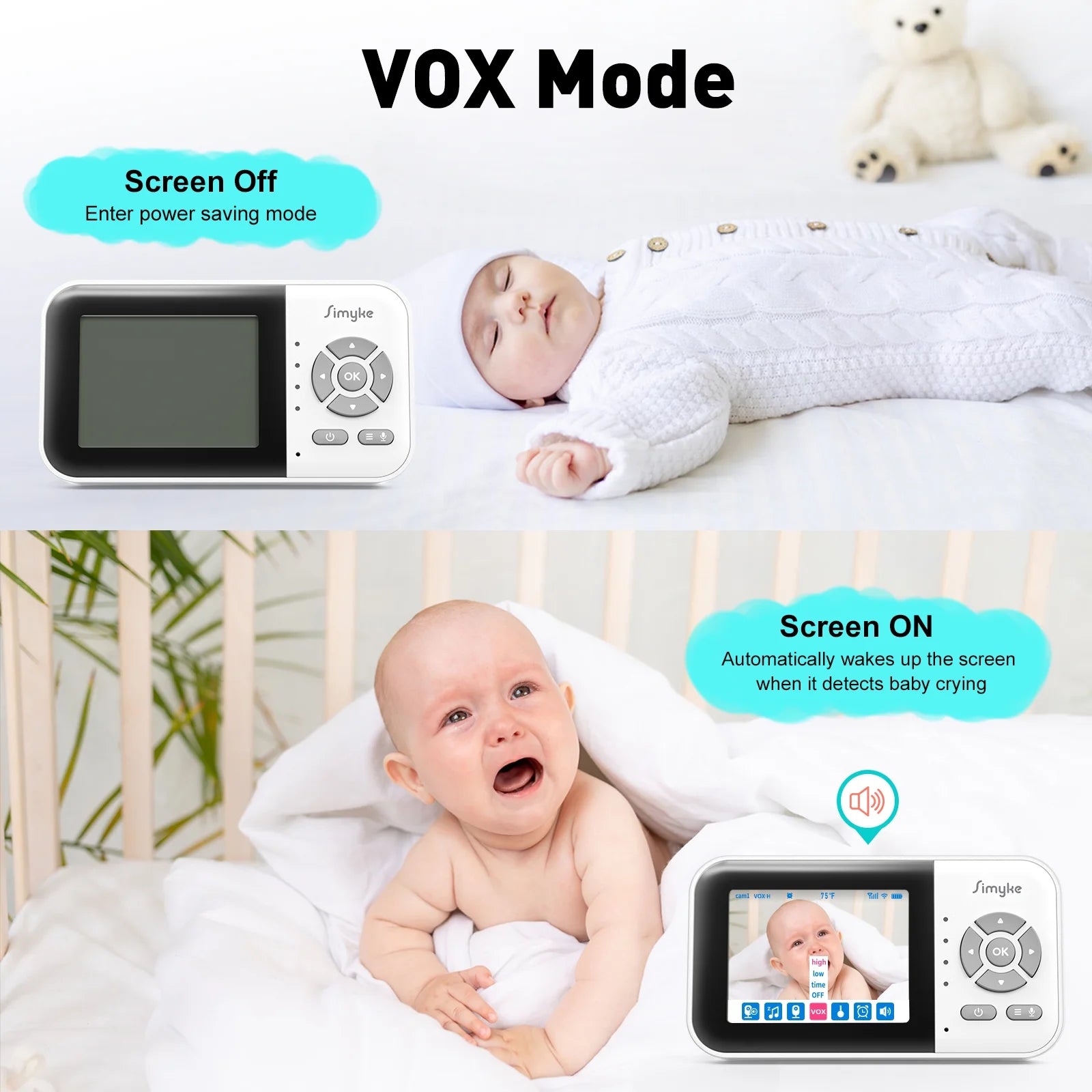  Baby Monitor Wi-fi Video Camera