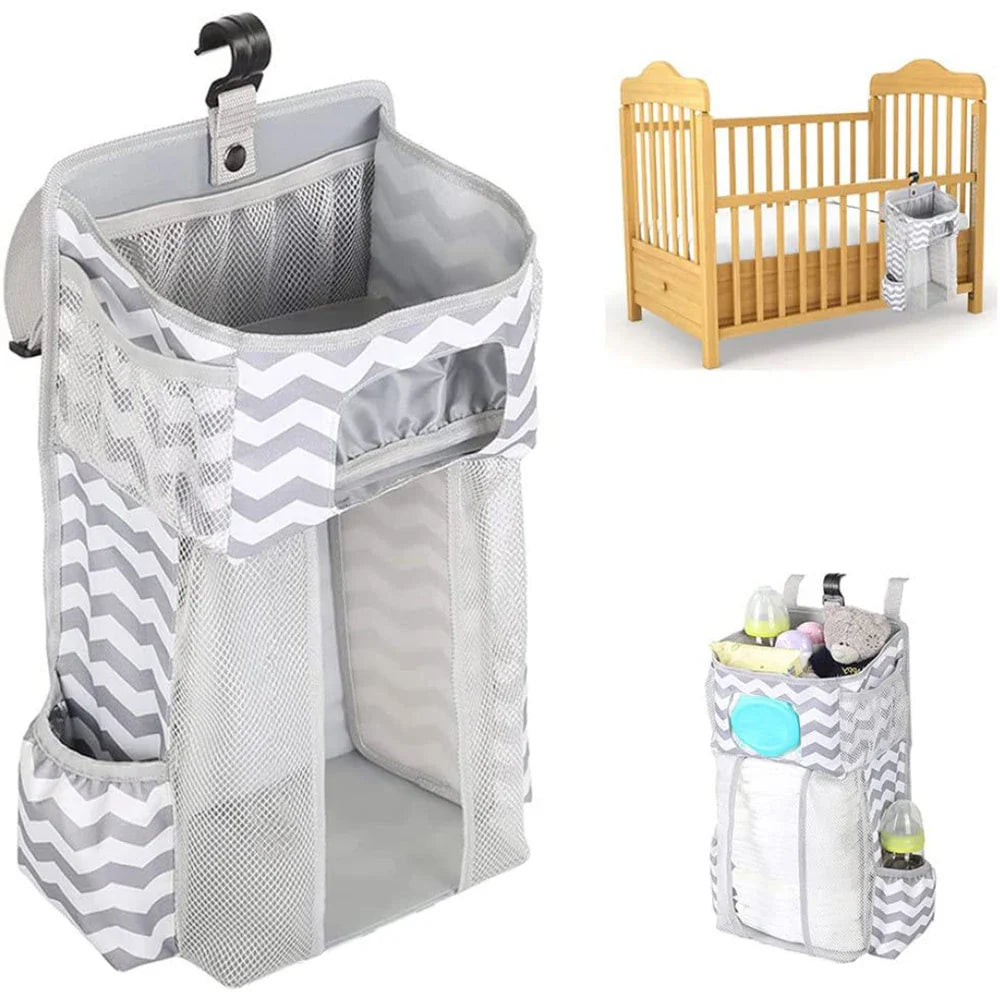 Diaper Caddy Organizer for Changing Table & Cribs