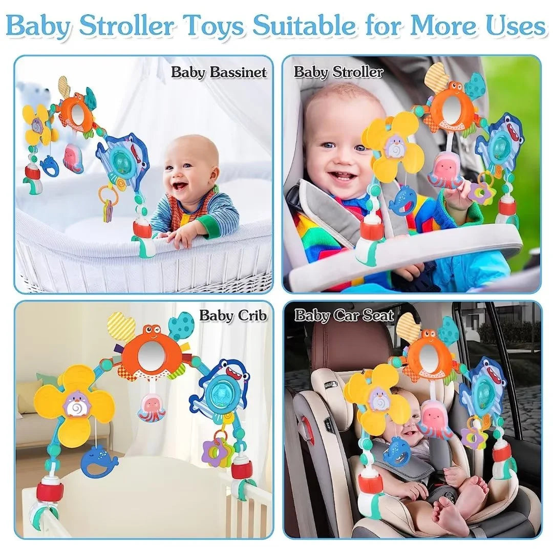 Adjustable Baby Stroller Car Seat Toys